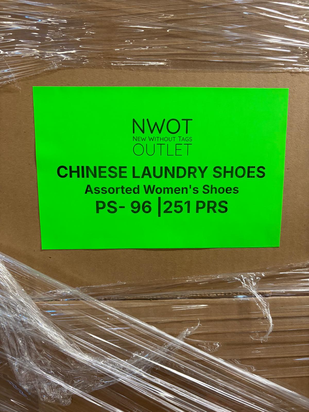 Chinese Laundry | Assorted Branded Footwear | New | 251 Pairs | Pallet #PS-96
