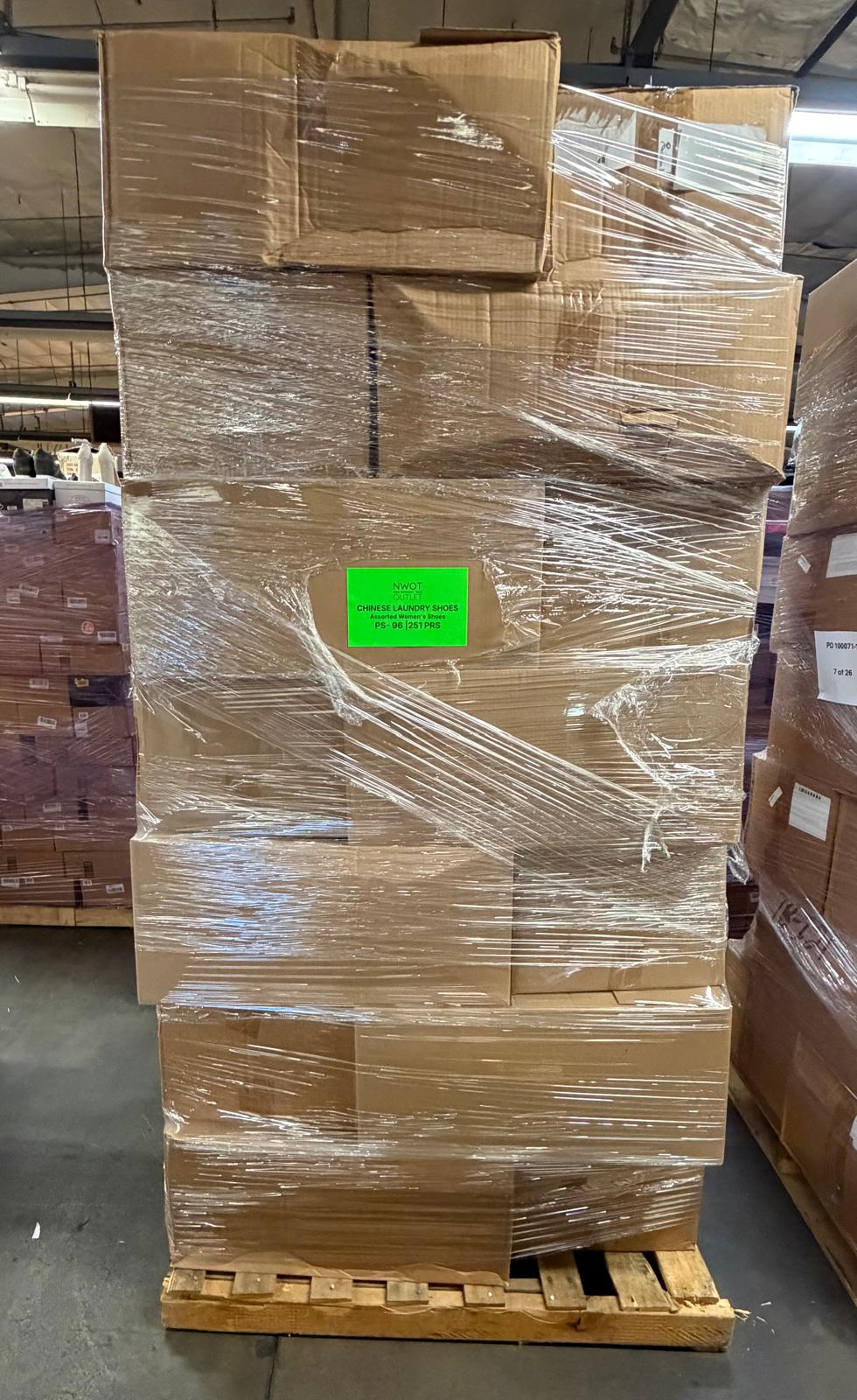 Chinese Laundry | Assorted Branded Footwear | New | 251 Pairs | Pallet #PS-96