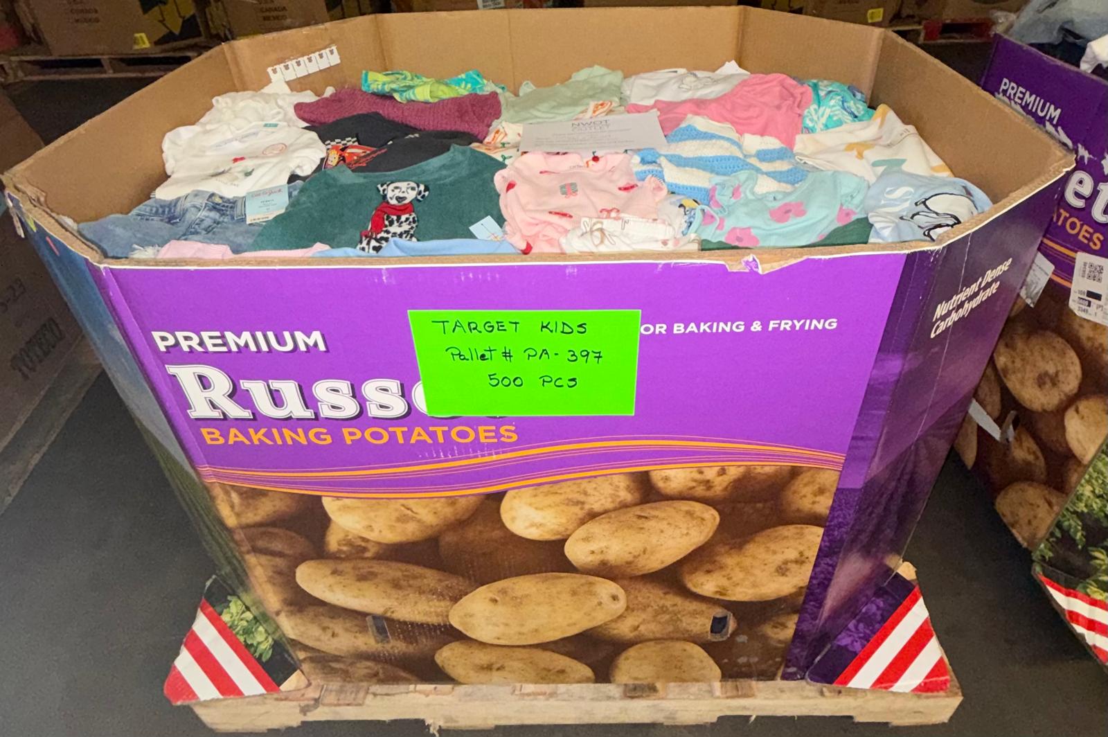 Target Kid's | Assorted  Apparel | 500 Pieces | NWOT | Pallet #PA-397