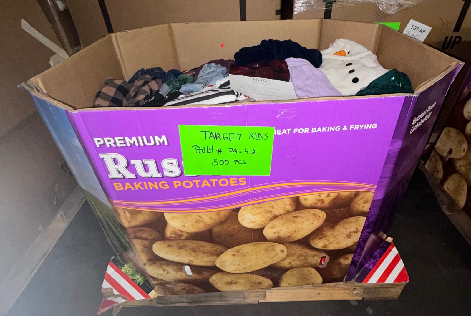 Target | Assorted  Apparel | 500 Pieces | New with Tag |Pallet #PA-412