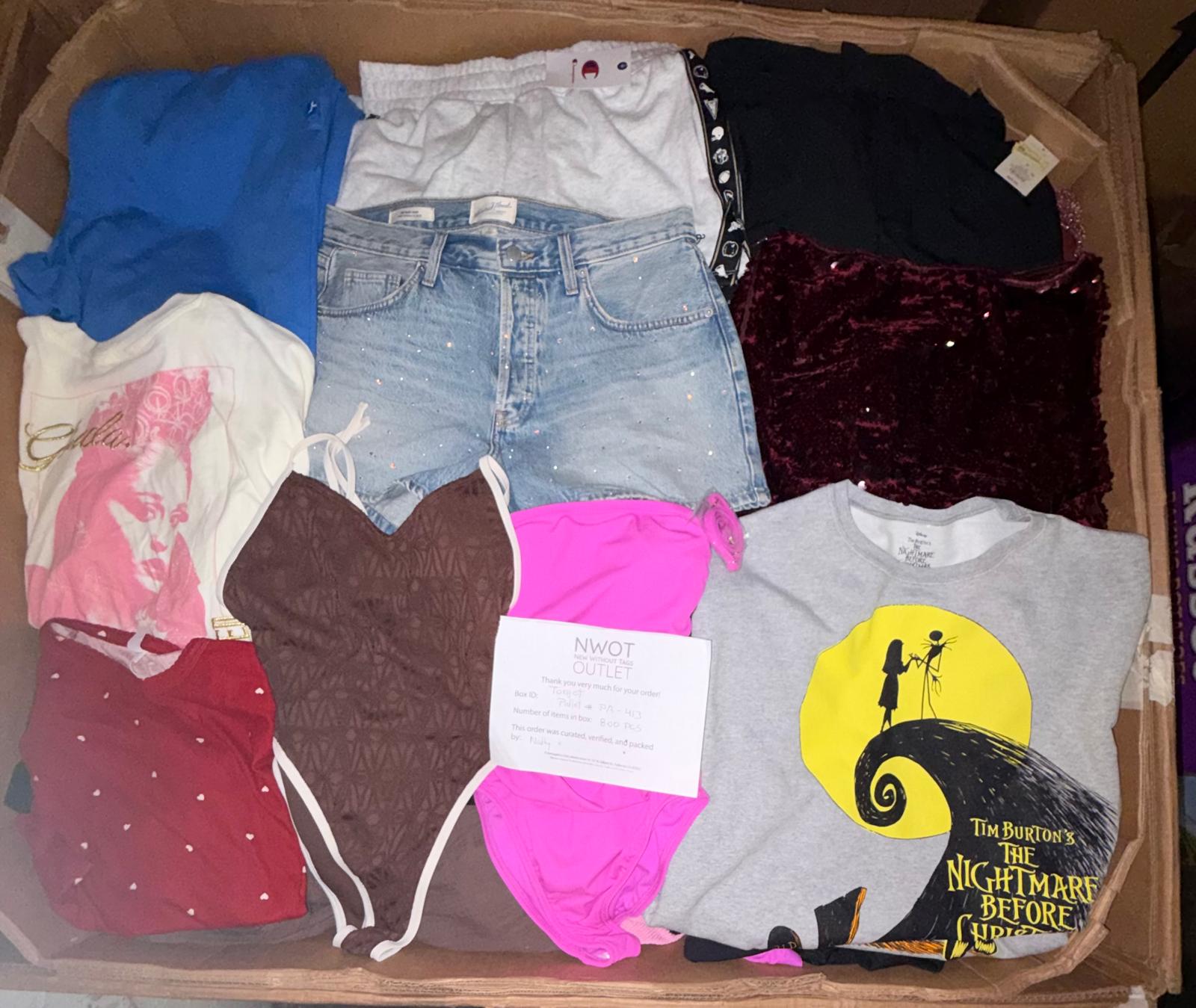 Target | Assorted  Apparel | 800 Pieces | New with Tag |Pallet #PA-413