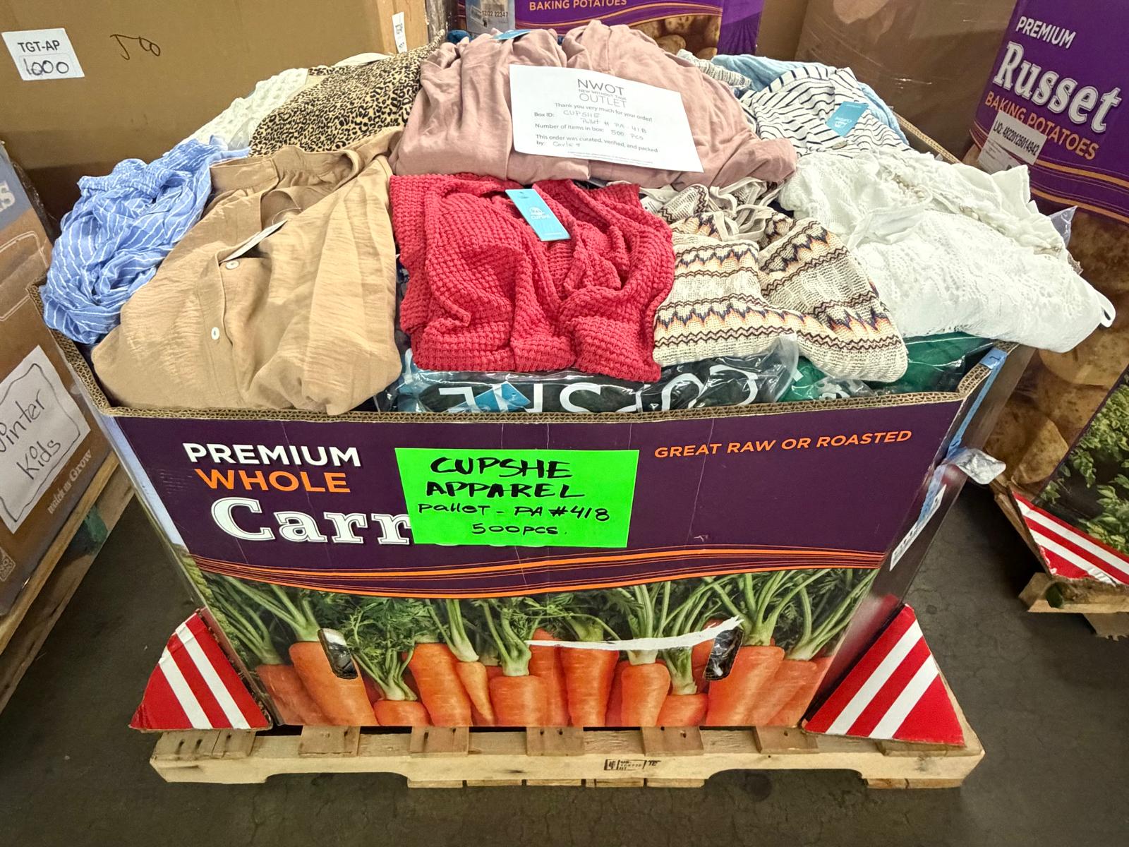 Cupshe | Assorted Women's Apparel | 500 Pieces | New with Tag | Pallet #PA-418