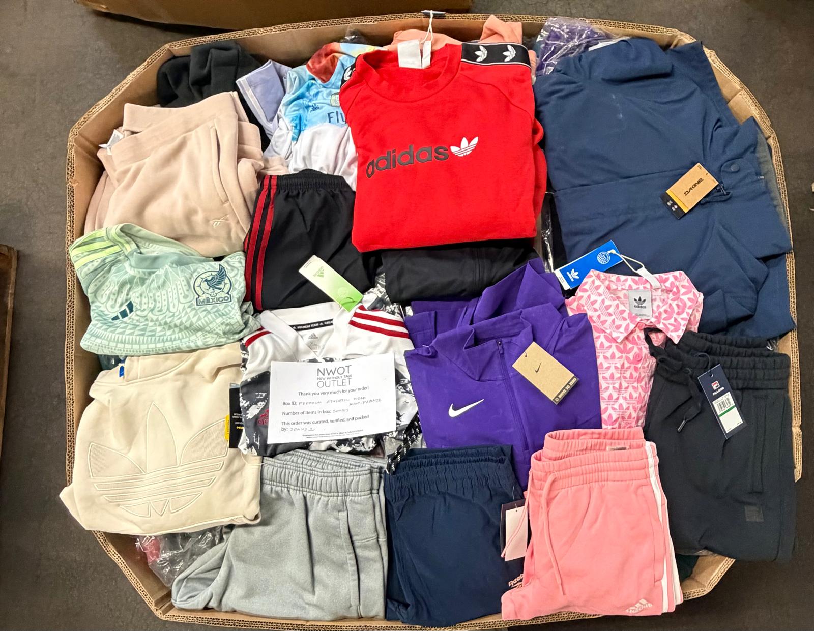 Athletic Outlet Sport | Assorted Athletic Apparel | 500 Pieces | Pallet #PA-426