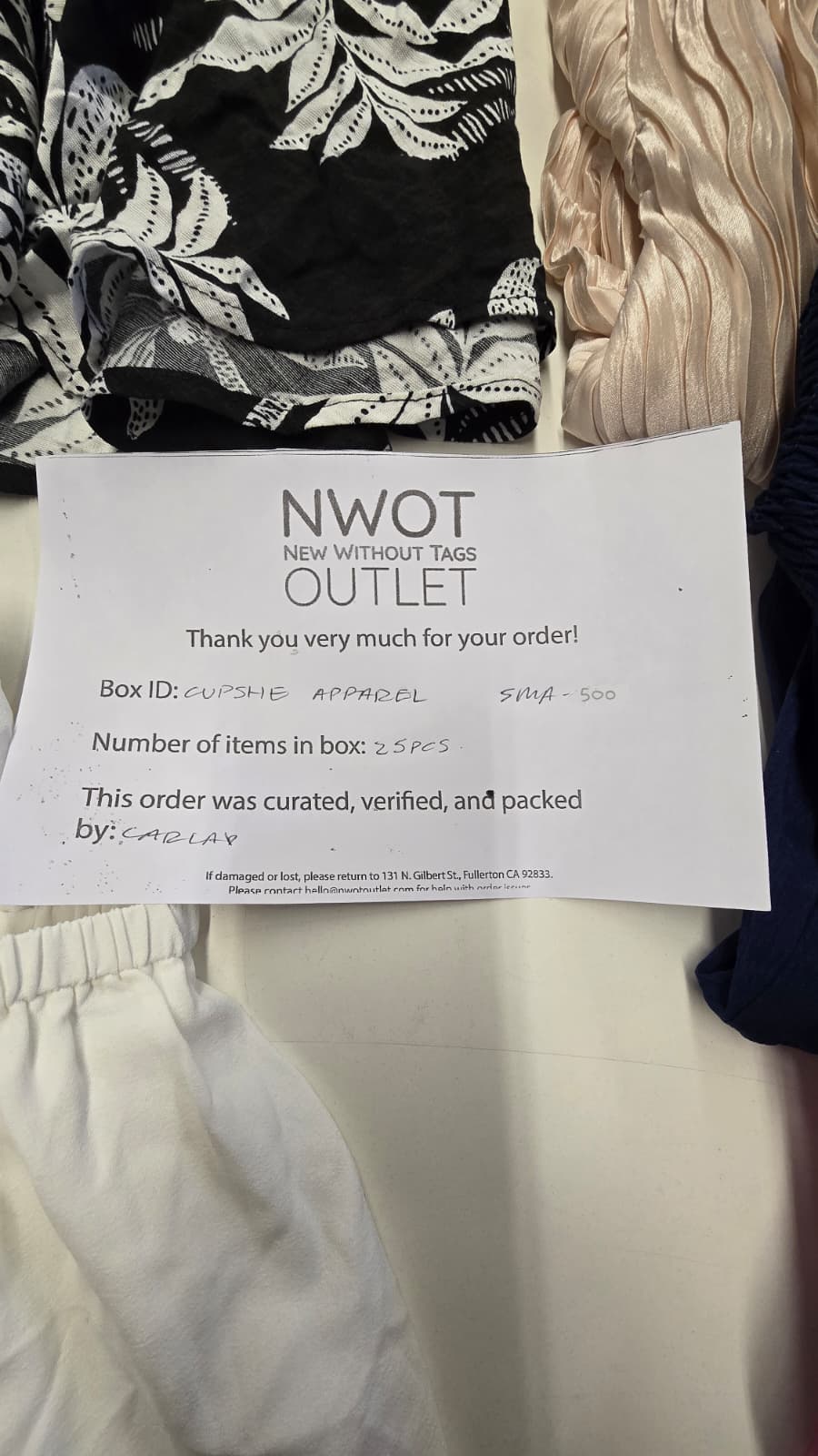 Cupshe | Assorted Women's Apparel | 25 Pieces | New with Tag | Small Box #SMA-500