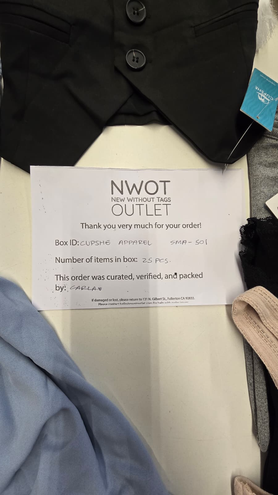 Cupshe | Assorted Women's Apparel | 25 Pieces | New with Tag | Small Box #SMA-501