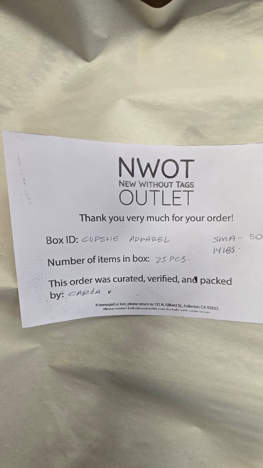 Cupshe | Assorted Women's Apparel | 25 Pieces | New with Tag | Small Box #SMA-508