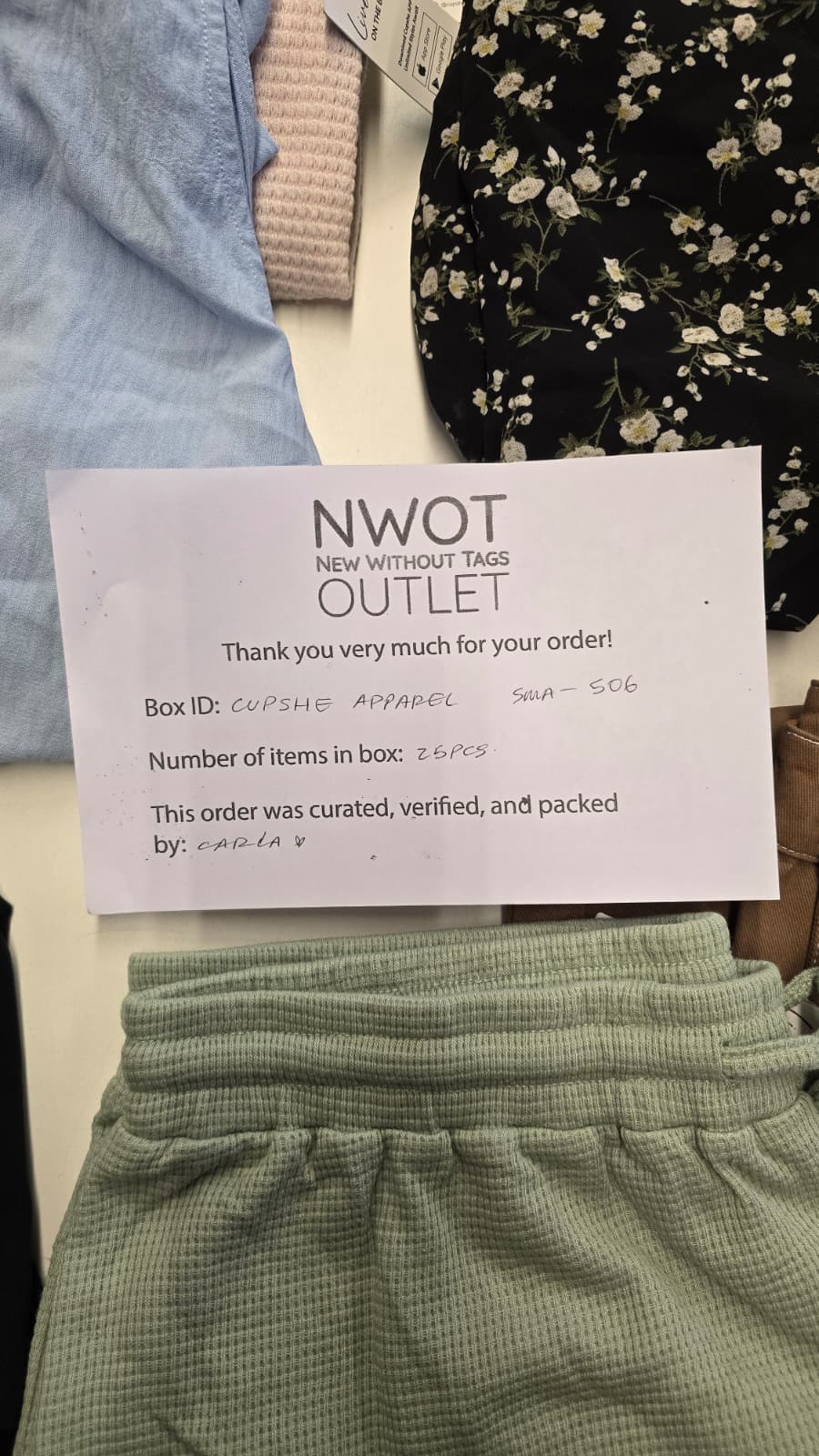 Cupshe | Assorted Women's Apparel | 25 Pieces | New with Tag | Small Box #SMA-506