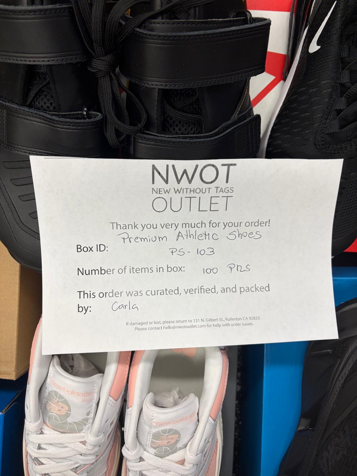 Premium Shoes | Nike & Assorted  | Returns | 100 pairs | Pallets # PS-103