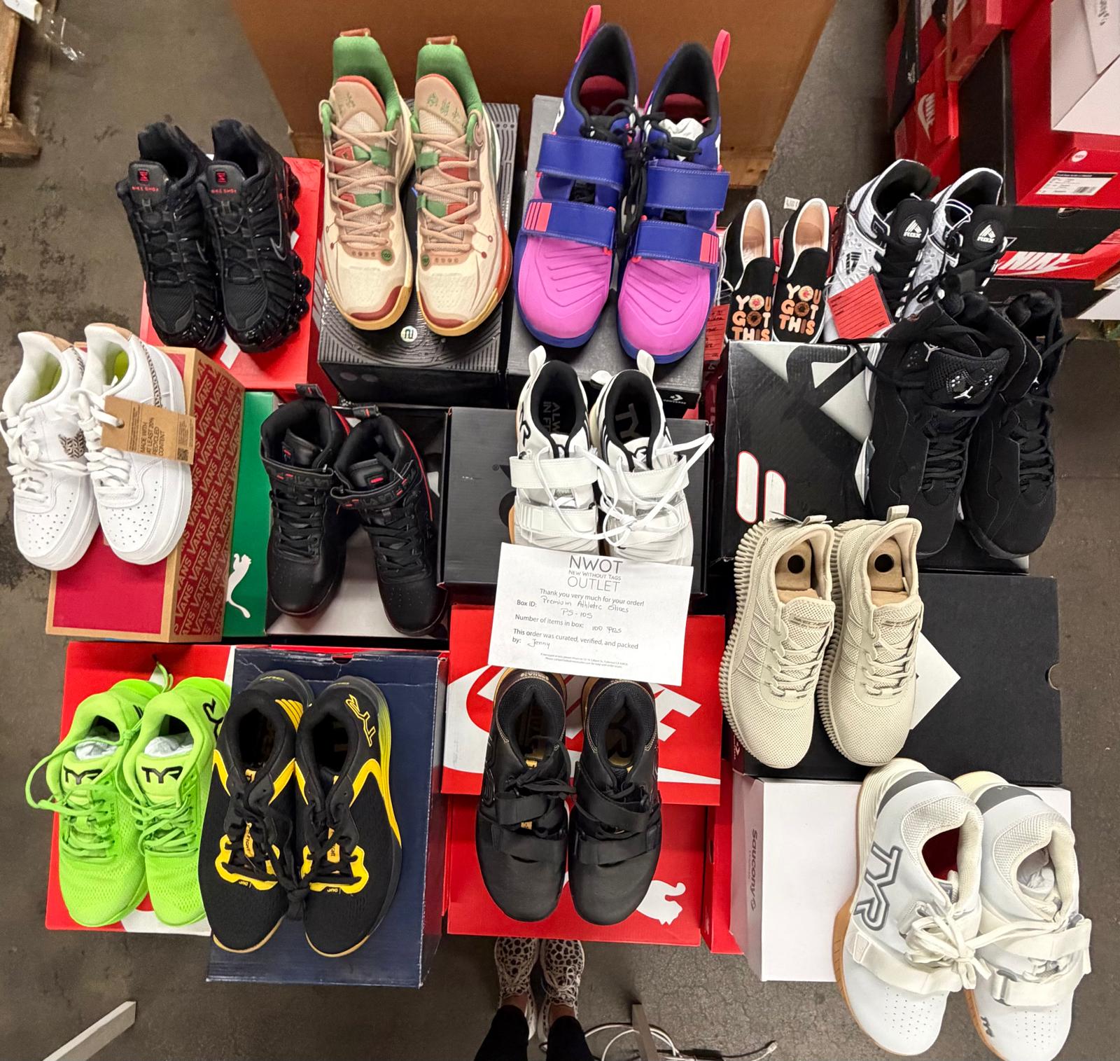 Premium Shoes | Nike & Assorted  | Returns | 100 pairs | Pallets # PS-105