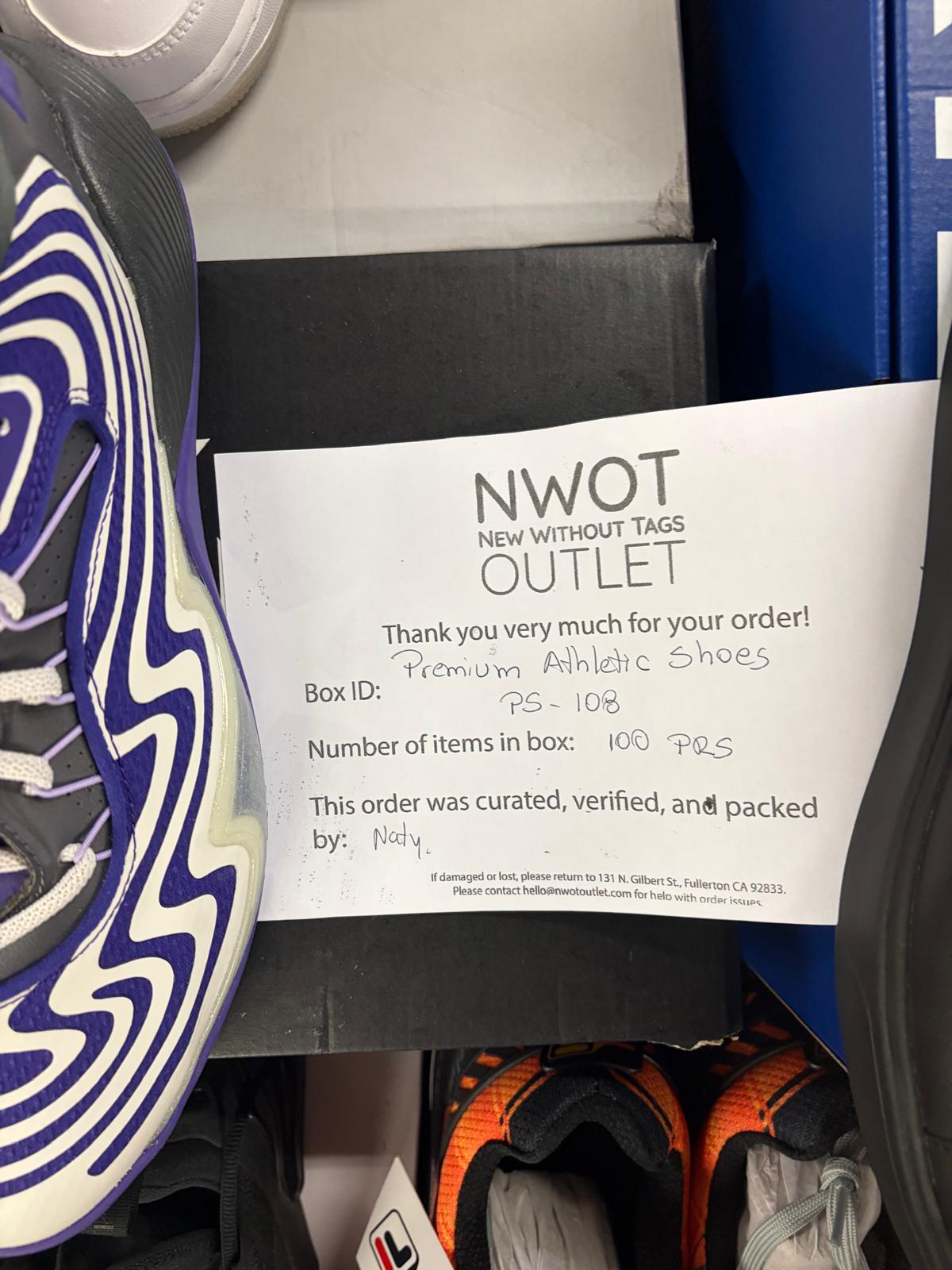 Premium Shoes | Nike & Assorted  | Returns | 100 pairs | Pallets # PS-108