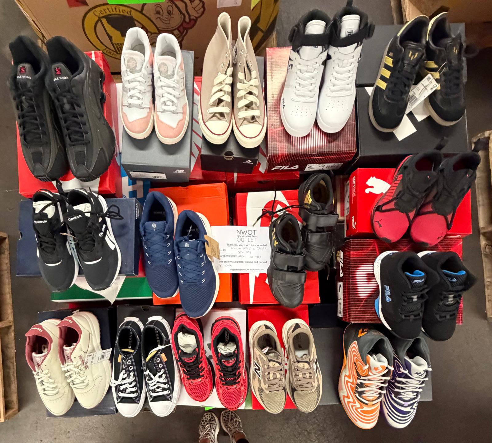 Premium Shoes | Nike & Assorted  | Returns | 100 pairs | Pallets # PS-109