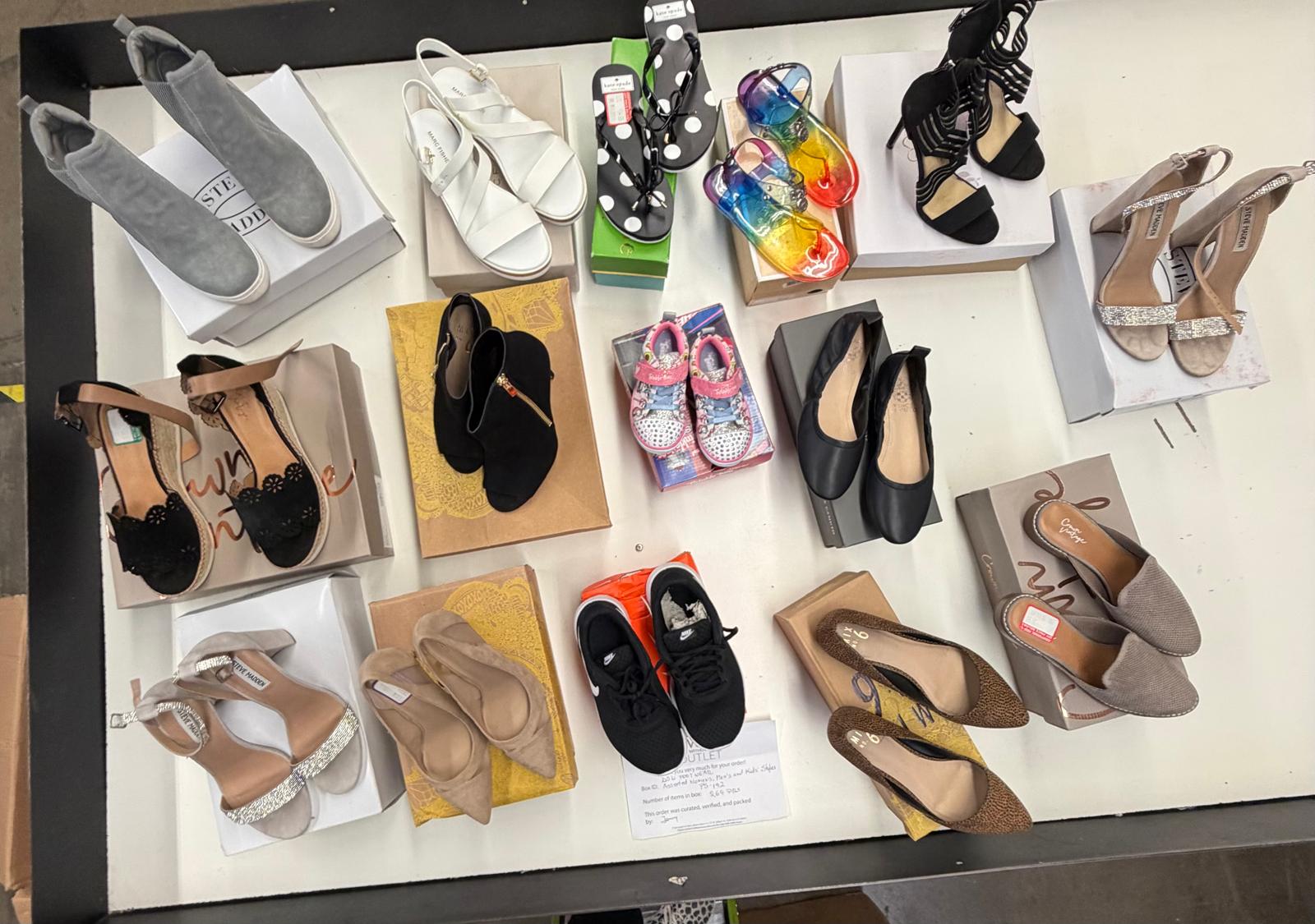 DSW Footwear/Shoes | Assorted Men's Women's & Kid's Footwear | Returns/Used | 269 Pairs | Pallet# PS-192