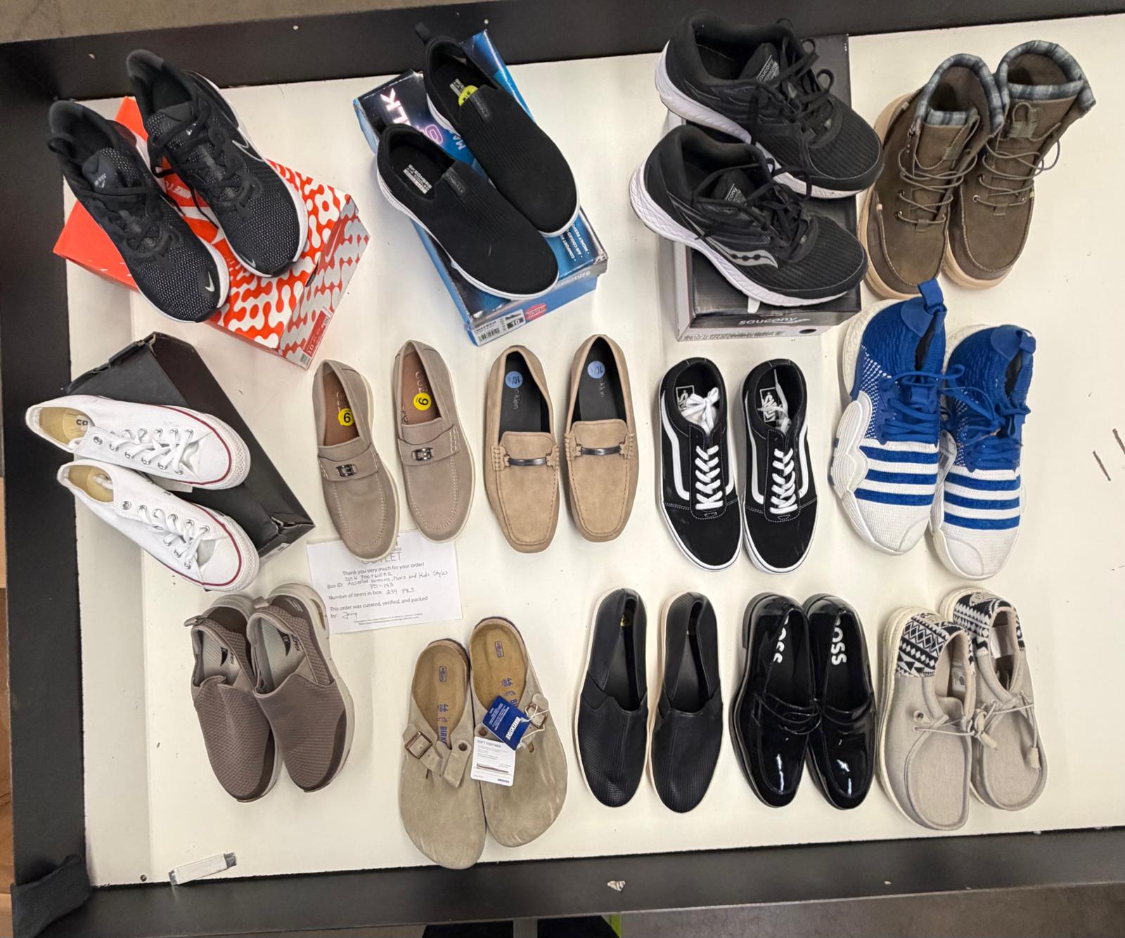 DSW Footwear/Shoes | Assorted Men's Women's & Kid's Footwear | Returns/Used | 299 Pairs | Pallet# PS-193