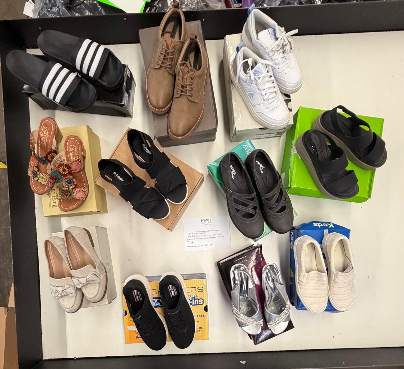 DSW Footwear/Shoes | Assorted Men's, Women's & Kid's Footwear | Returns | 291 Pairs | Pallet# PS-211