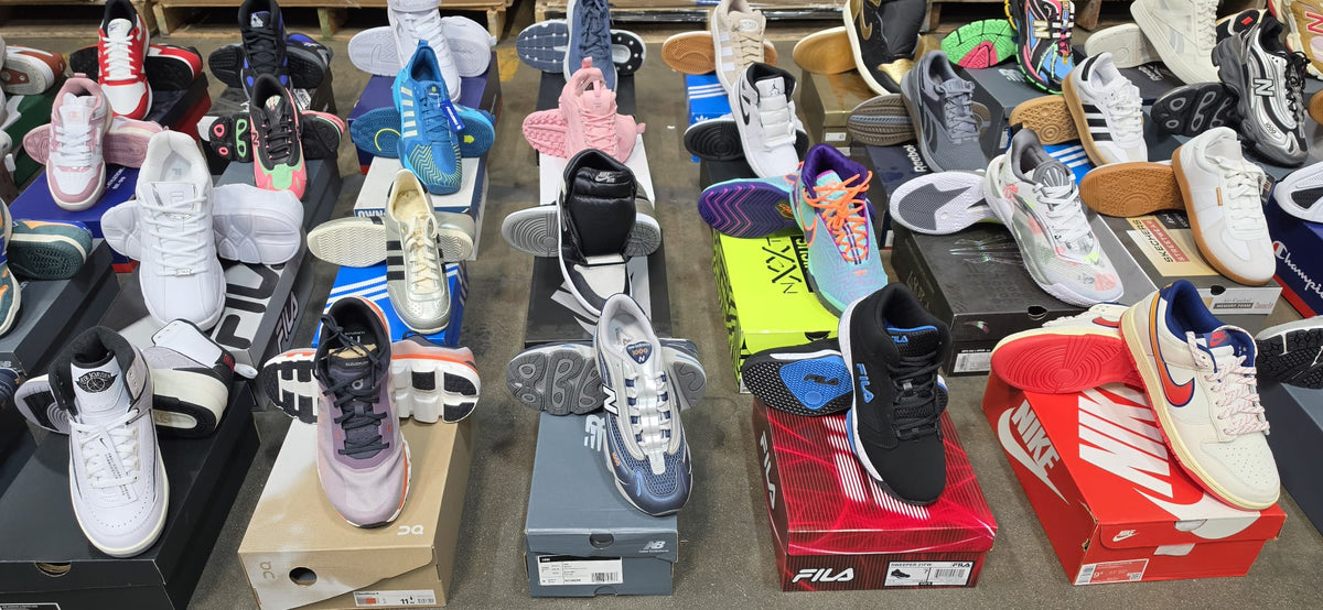 Athletic Outlet | Brand-New Athletic Footwear | Nike, Jordans, and More | 100 Pieces | Pallet