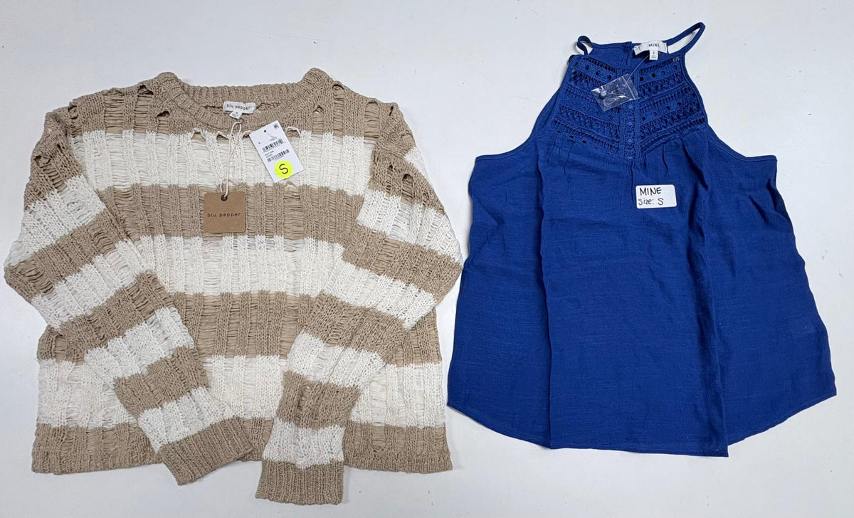 Women's Boutique Apparel Assortment featuring Blu Pepper & MINE | NWOT-L-000160