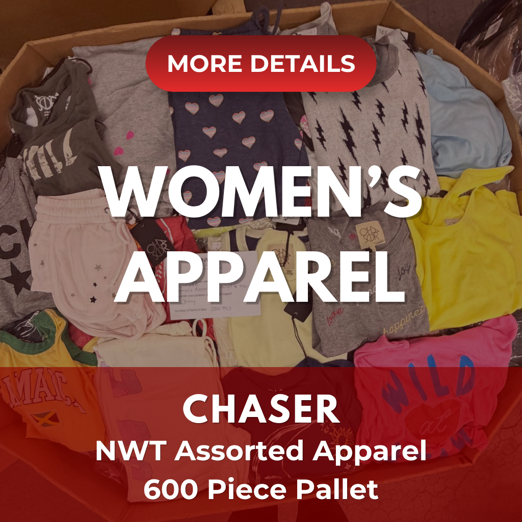CHASER | Women's Assorted | 500 Pieces | Pallet #PA-579