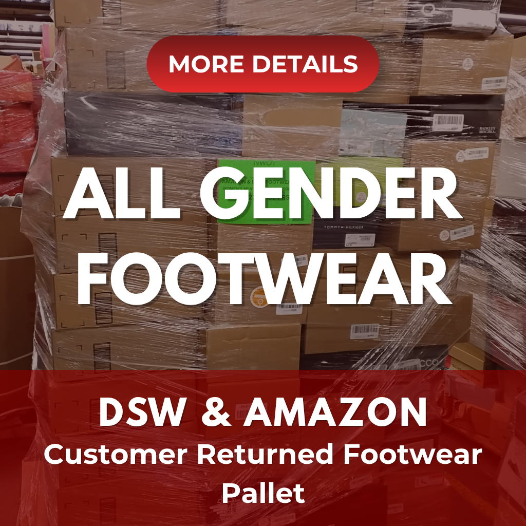 Amazon & DSW | Assorted Men's, Women's & Kid's Footwear | Returns | 240 Pairs | Pallet #PS-275