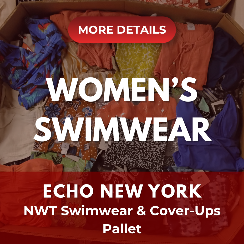 ECHO NEW YORK | Assorted Women's Swimwear | NWT | 1200 Pieces | Pallet #PA-652