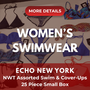 ECHO NEW YORK | Assorted Women's Swimwear | NWT | 25 Pieces | Small Box #SMA 577