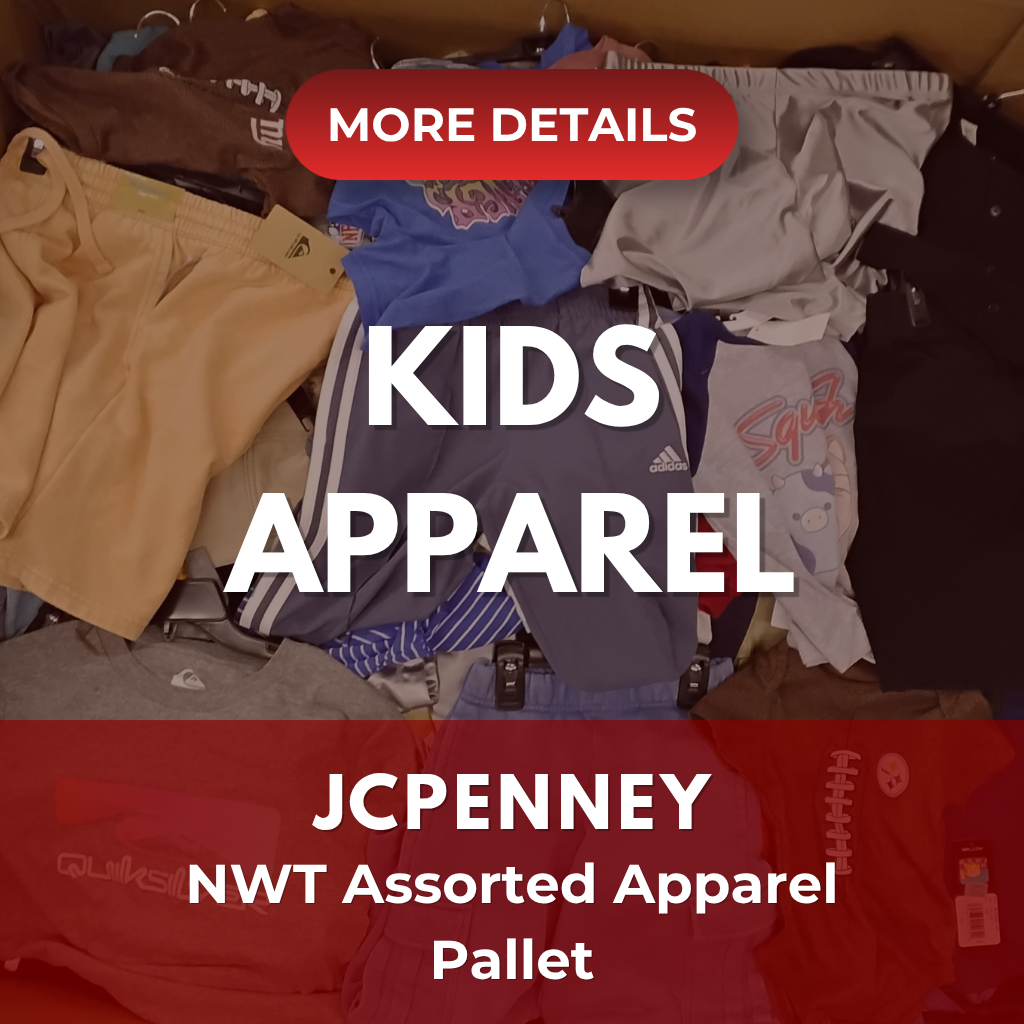 JC PENNEY KIDS | Assorted Kid's Apparel | NWT | 1035 Pieces | Pallet #PA-653