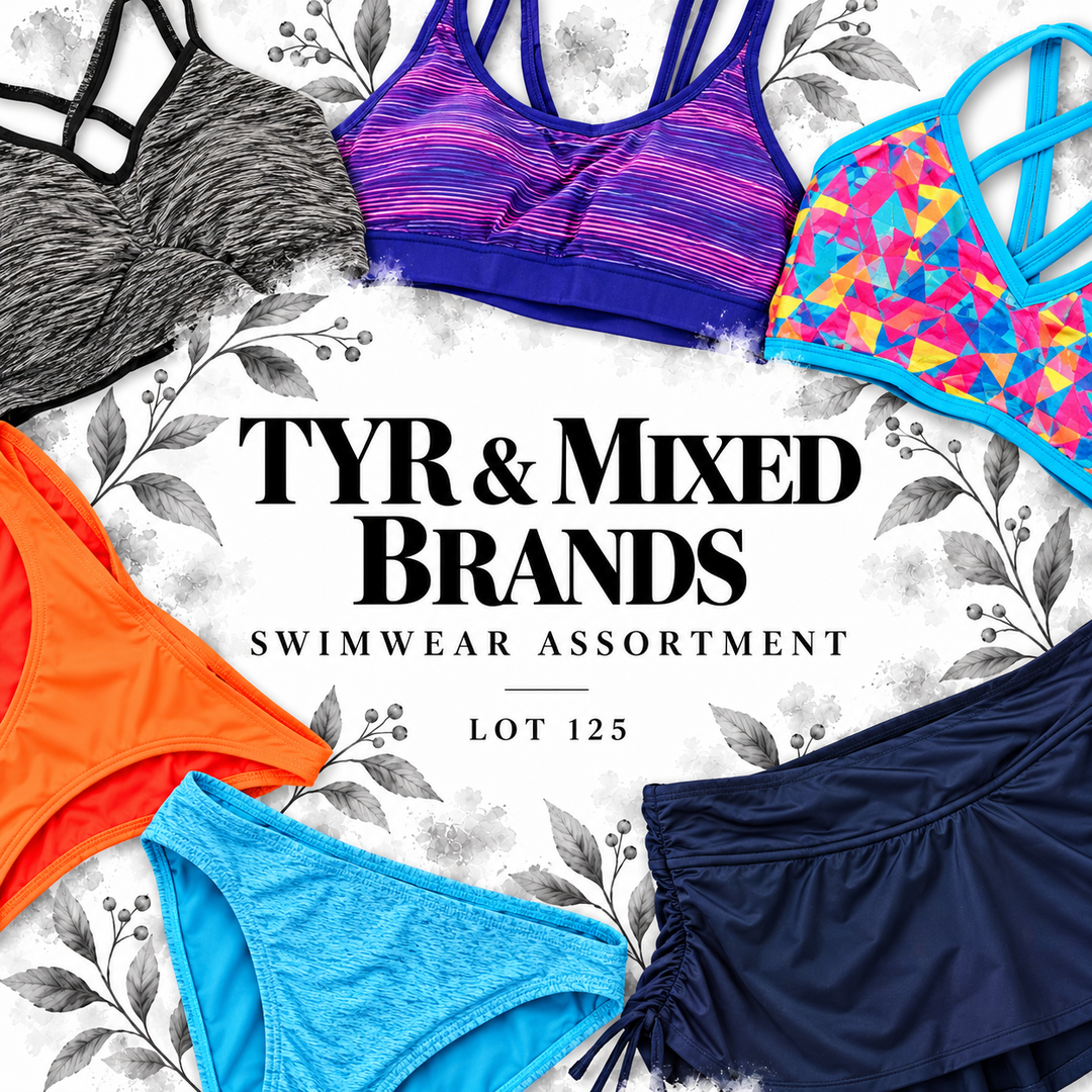TYR and Mixed Brand Swimwear Assortment Lot | NWOT-L-000125