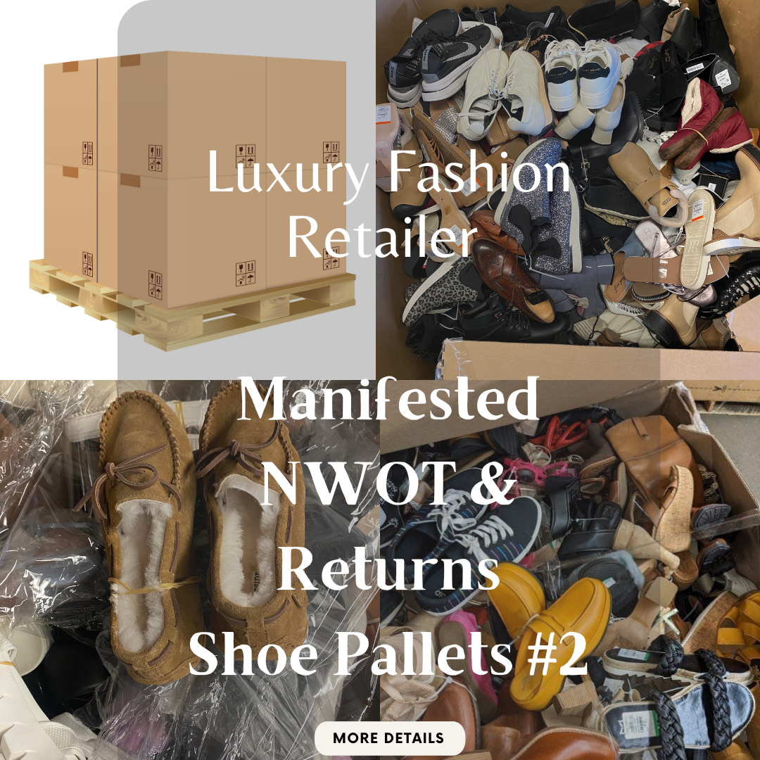 Luxury Fashion Retailer | ALL SEASONS MANIFESTED | NWOT & Returns | Shoe Pallets #2