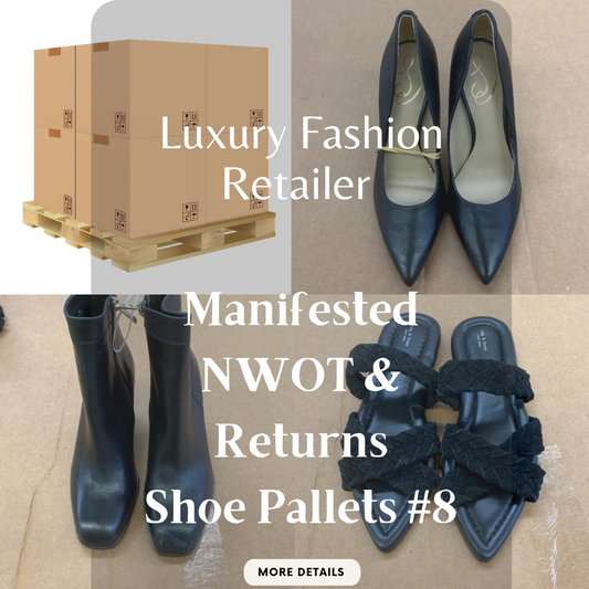 Luxury Fashion Retailer | ALL SEASONS MANIFESTED | NWOT & Returns | Shoe Pallets #8