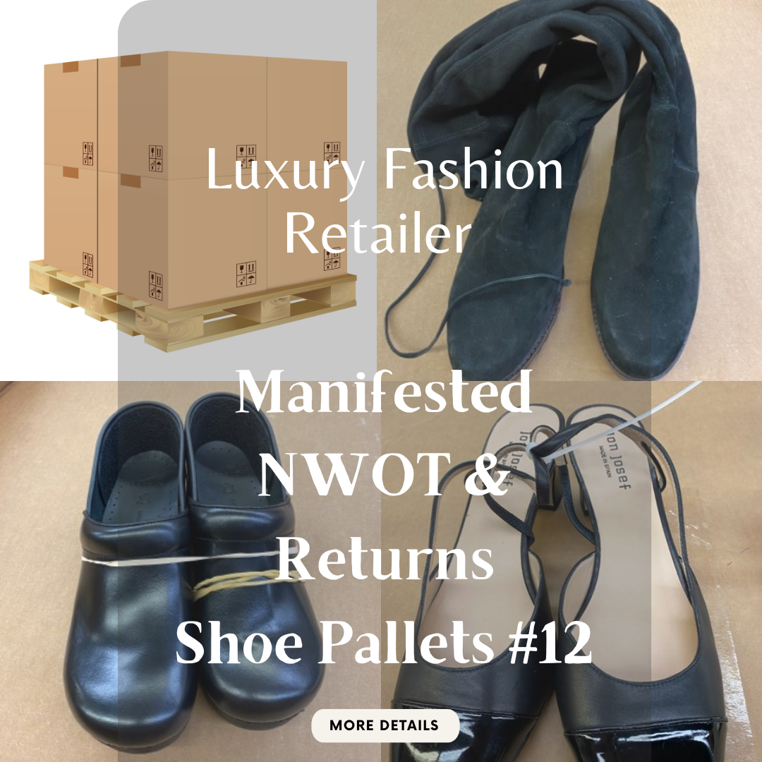 Luxury Fashion Retailer | ALL SEASONS MANIFESTED | NWOT & Returns | Shoe Pallets #12