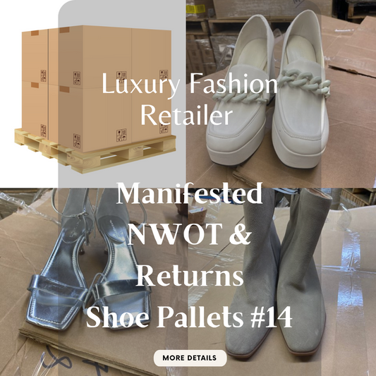 Luxury Fashion Retailer | ALL SEASONS MANIFESTED | NWOT & Returns | Shoe Pallets #14