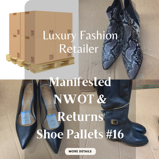 Luxury Fashion Retailer | ALL SEASONS MANIFESTED | NWOT & Returns | Shoe Pallets #16