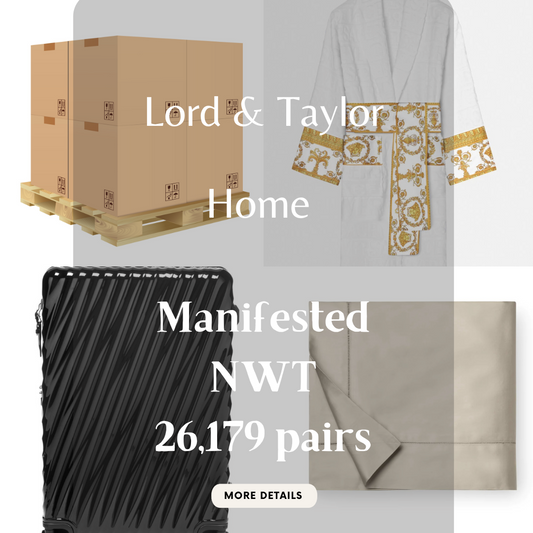 Lord & Taylor | Home | Manifested | NWT | 26,179 Pieces