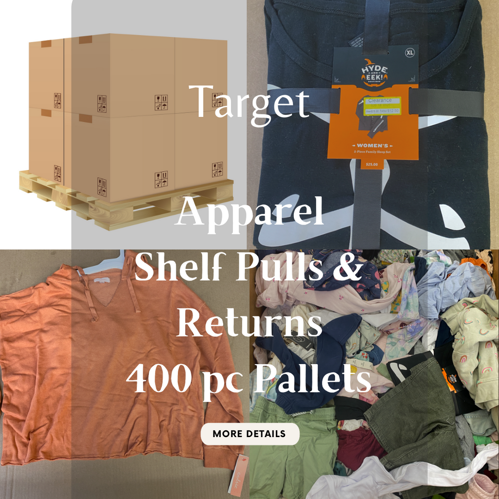 Target | Apparel | Shelf Pulls & Returns | Pallets | 400 Piece Pallets