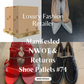 Luxury Fashion Retailer | ALL SEASONS MANIFESTED | NWOT & Returns | Shoe Pallets #74