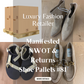 Luxury Fashion Retailer | ALL SEASONS MANIFESTED | NWOT & Returns | Shoe Pallets #81