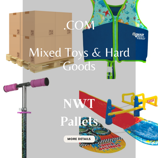 .COM  | Mixed Toys & Hard Goods |  NWT | Pallets