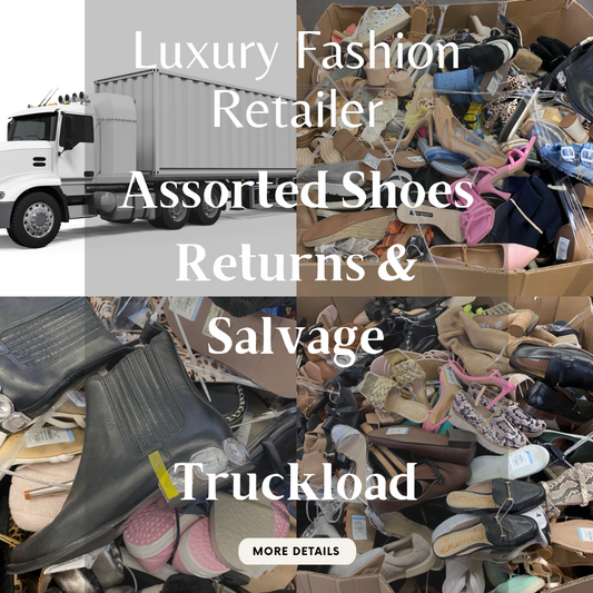 Luxury Fashion Retailer | Assorted Shoes | Womens, Mens & Kids | Returns/Salvage | Truckload