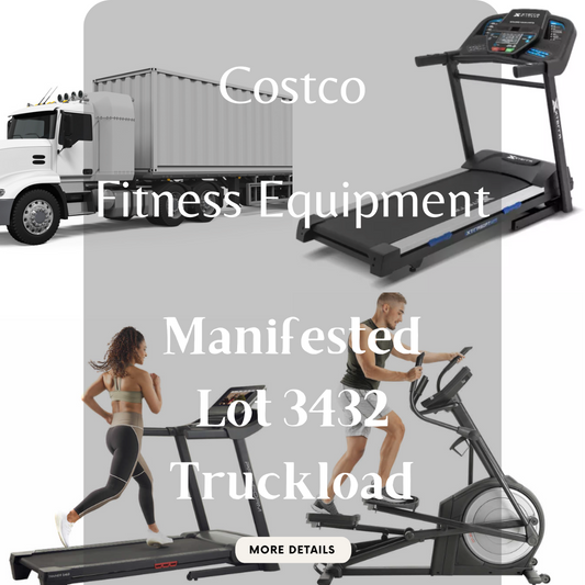 Costco | Fitness Equipment | Manifested Lot | Lot 3432 | Truckload