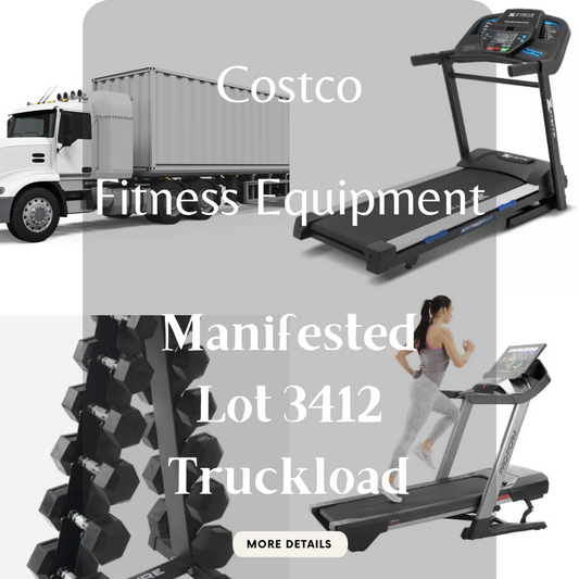Costco | Fitness Equipment | Manifested Lot | Lot 3412 | Truckload