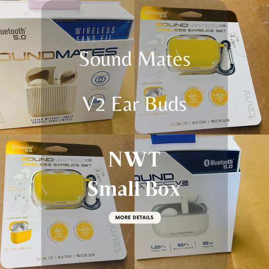 Sound Mates  | V2 Ear Buds  | NWT | Small Box