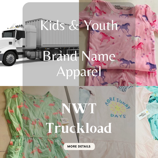 Kid's & Youth Brand Name Apparel | Girls | NWT | Truckload