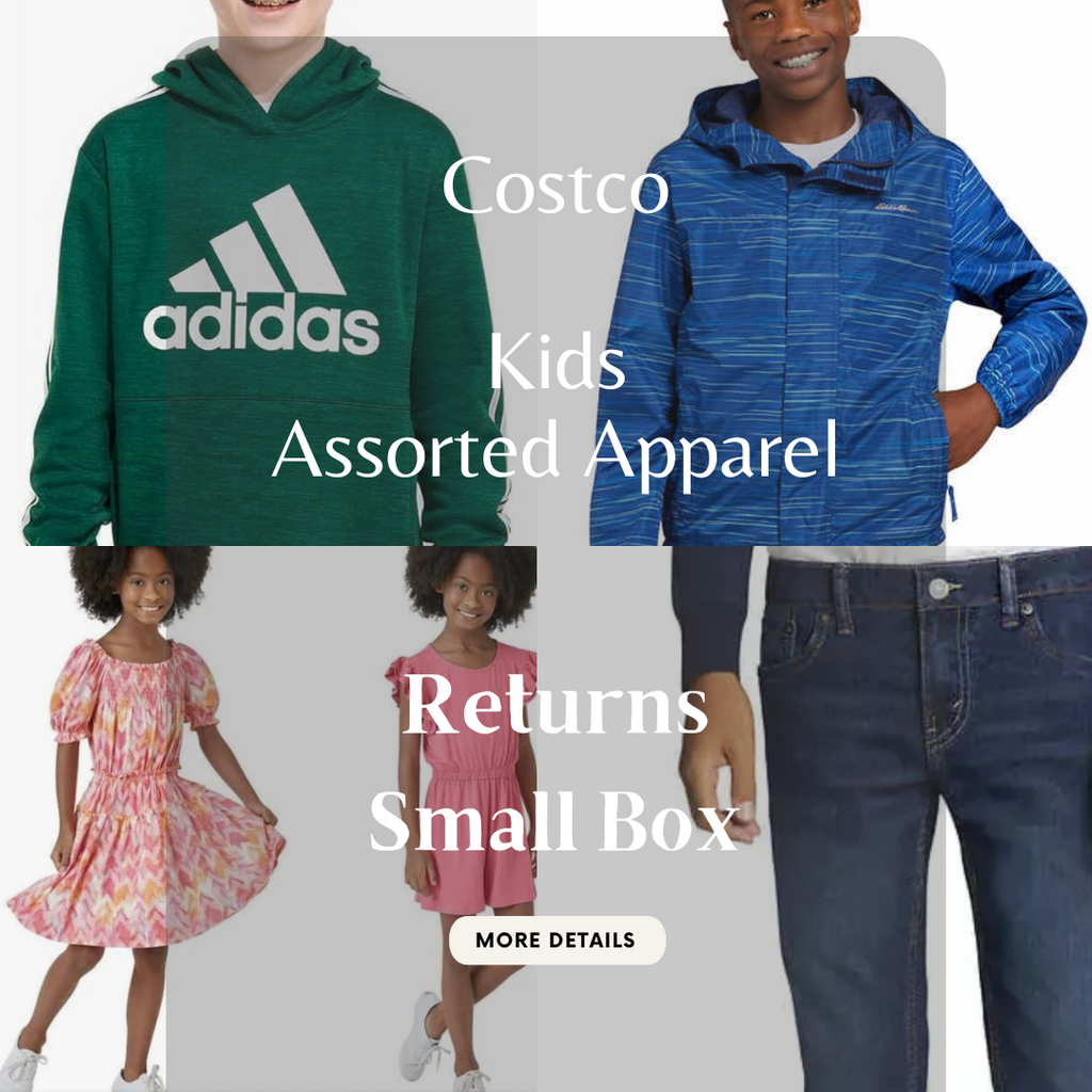 Costco | Kids Apparel | Returns | Small Box | 10 Piece Min.