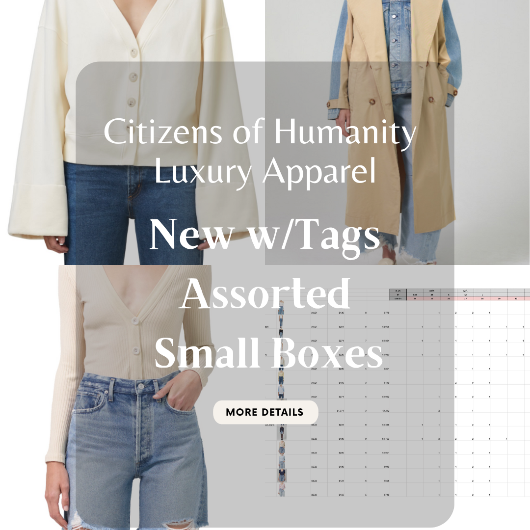 Citizens of Humanity | Apparel | Brand NWT | Manifested Assorted | 5 Piece Min.