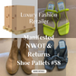 Luxury Fashion Retailer | ALL SEASONS MANIFESTED | NWOT & Returns | Shoe Pallets #58