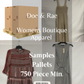 Doe & Rae | Women's Boutique Apparel | Samples | Pallets | 750 Piece Min.