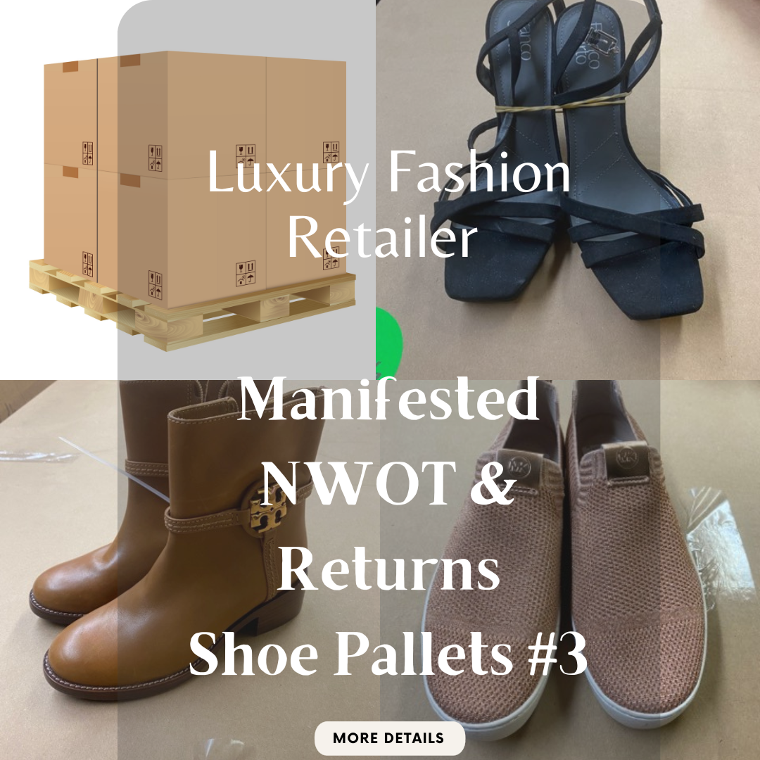Luxury Fashion Retailer | ALL SEASONS MANIFESTED | NWOT & Returns | Shoe Pallets #3