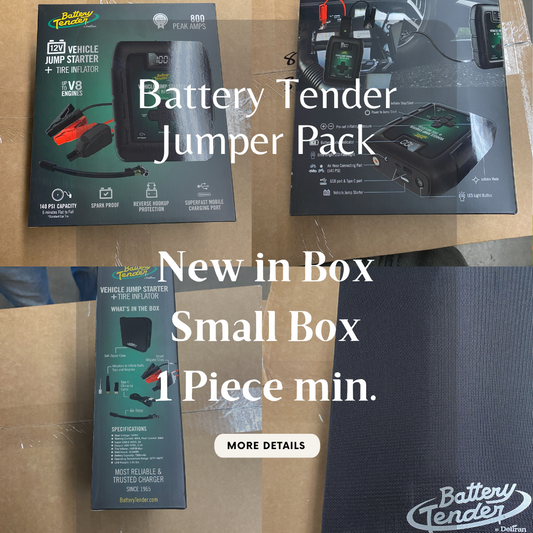 Battery Tender | Jump Pack & Tire Inflator | NWT | Small Box | 1 Piece Min.