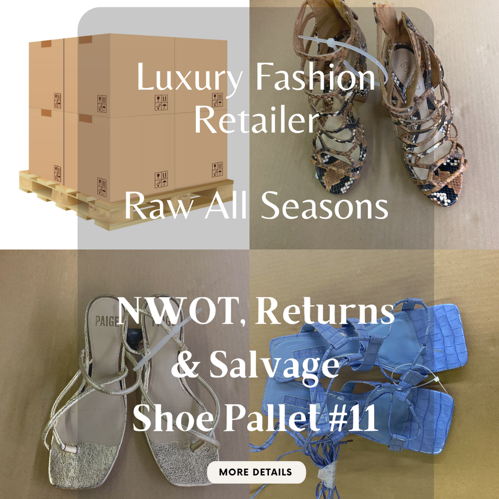Luxury Fashion Retailer | RAW ALL SEASONS | NWOT, Returns & Salvage | Shoe Pallet #11