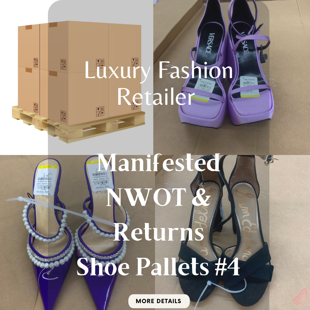 Luxury Fashion Retailer | ALL SEASONS MANIFESTED | NWOT & Returns | Shoe Pallets #4