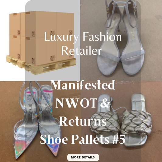 Luxury Fashion Retailer | ALL SEASONS MANIFESTED | NWOT & Returns | Shoe Pallets #5